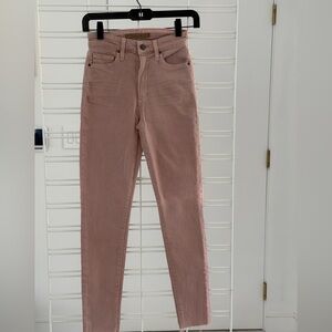 Joe’s Jeans Adobe Rose High Rise Skinny Raw Hem Jean W24 NWOT